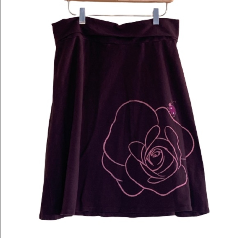 Brown/Burgundy Lady Bug Skirt
